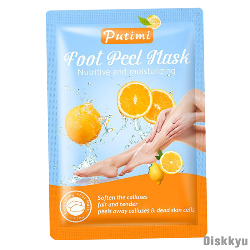 Foot Peel Mask - Deep Exfoliating Peel Off Mask for Women and Men - Foot Peeling Mask - Calluses and Rough Dead Skin Remover - 1 Pair