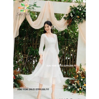Váy công chúa chuẩn xinh cho dâu đãi tiệc
