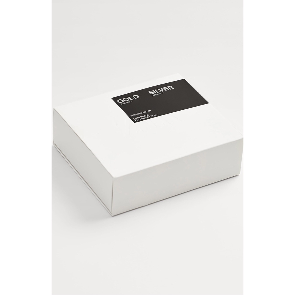 Set nước hoa Nam Zara Man Gold, Man Silver Fullbox