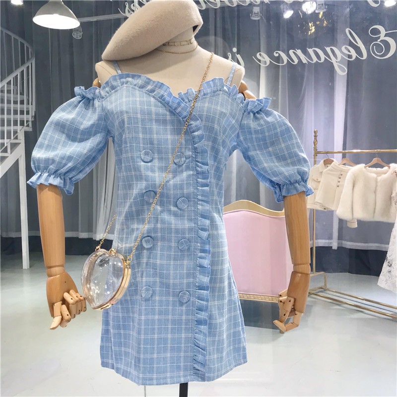 Đầm dây rớt vai (ảnh thật sau cùng)