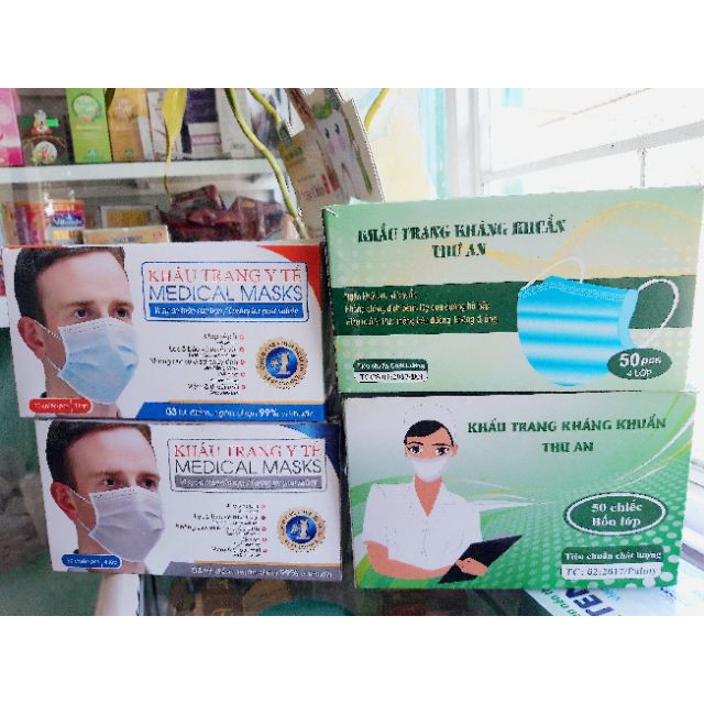 Khẩu trang y tế kháng khuẩn 4 lớp không mùi | BigBuy360 - bigbuy360.vn