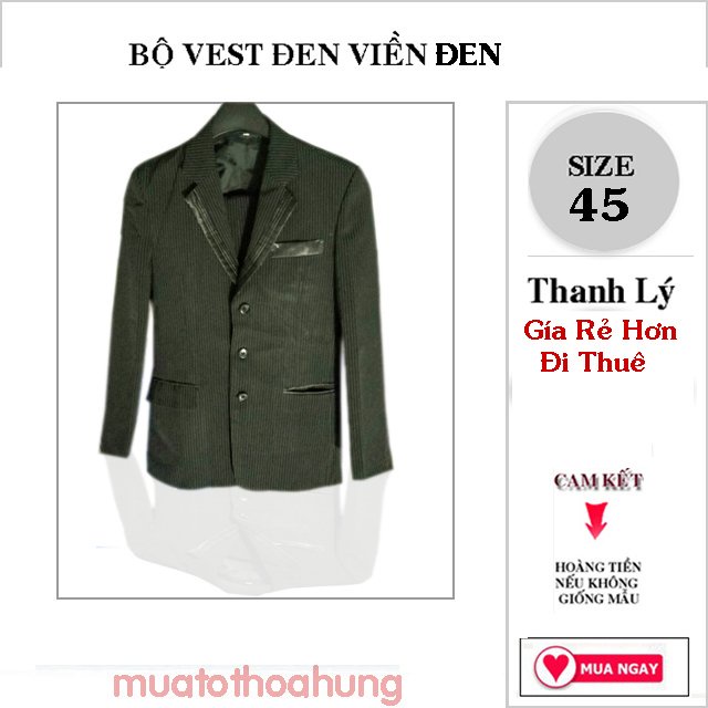 Thanh Lý Vest Nam Thời Trang Giới Trẻ-Trung Niên- Rẻ Hơn Đi Thuê