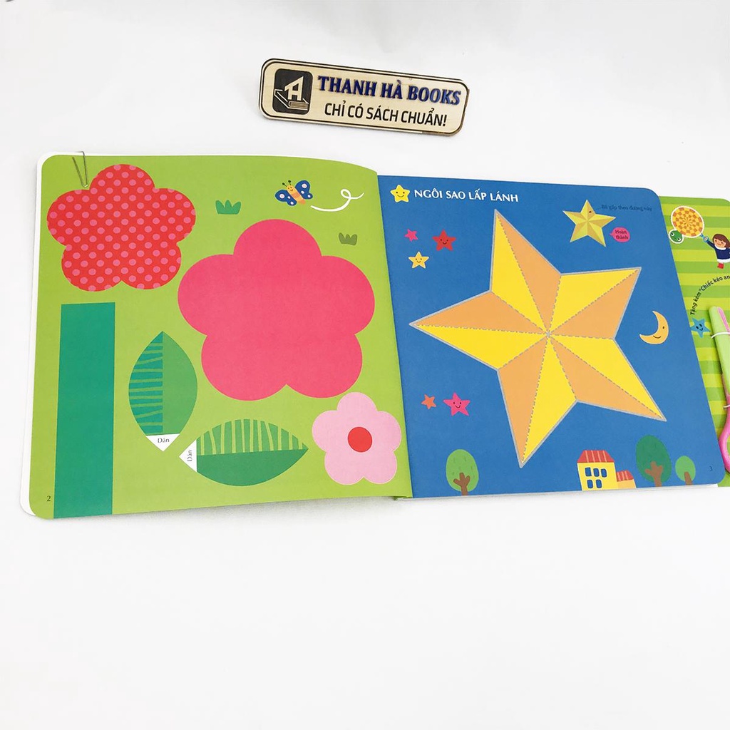 Sách - Đôi Bàn Tay Khéo Léo 3 (5+) Tặng kèm Chiếc kéo an toàn
