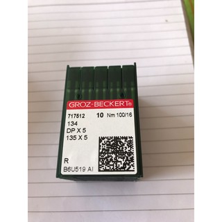 Kim  DPx5 GB Đức Groz-Beckert máy may 1 kim công nghiệp đốt, đốc lớn vĩ 10 cây