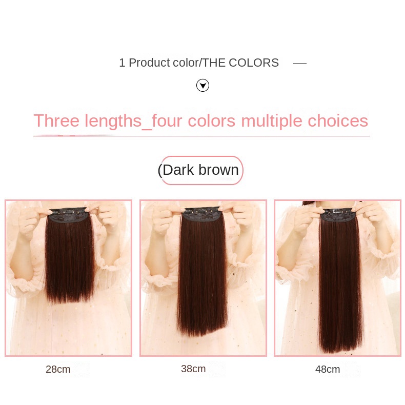 Tóc Giả Kiểu Ngắn Và Thẳng Tàng Hình Thay Thế Dành Cho Nữ