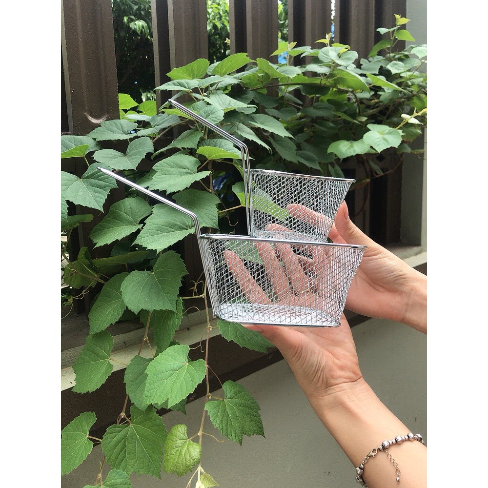 ❌COMBO 2 CHIẾC GIỎ CHIÊN TRẦN ĐỒ CÓ TAY CẦM TIỆN LỢI