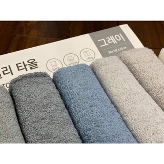 Set 7 khăn Cotton Hàn Quốc 36x76cm