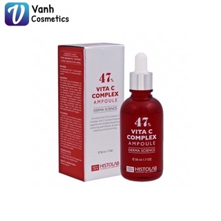 Tinh Chất Dưỡng Trắng Da Histolab  - 47% Vita C Complex Ampoule