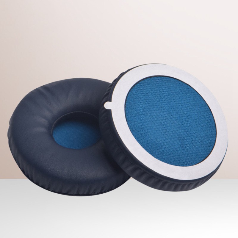 Ear Pads Replaceable Earphone Accessories Suitable for Sony WH-XB700 Bluetooth Headset Sleeve 75mm Sleeve Dark Blue