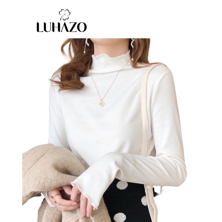 Áo giữ nhiệt nữ LUHAZO cổ cao chất mịn siêu ấm áp hàng Quảng Châu loại 1 G-10