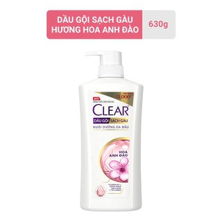 Dầu gội sạch gàu Clear hoa anh đào 630g