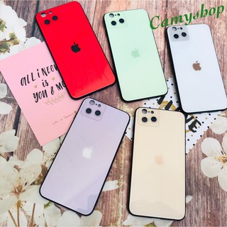 Ốp lưng kính Giả iphone 11 Pro Max siêu đẹp dành cho iP 6 đến XSMAX