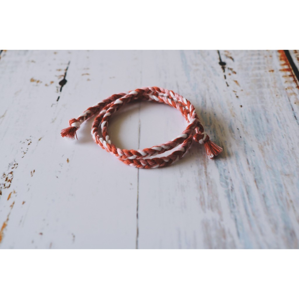 Vòng tay, Vòng chân handmade cuộn Hồng Đất