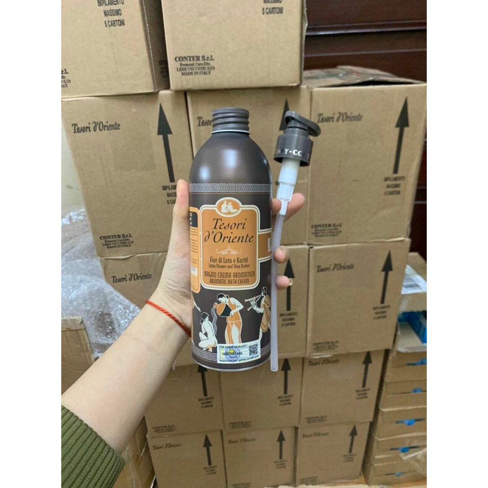 Sữa tắm nước hoa Tesori D”oriente Ý Lưu Hương Lâu 500ml | BigBuy360 - bigbuy360.vn