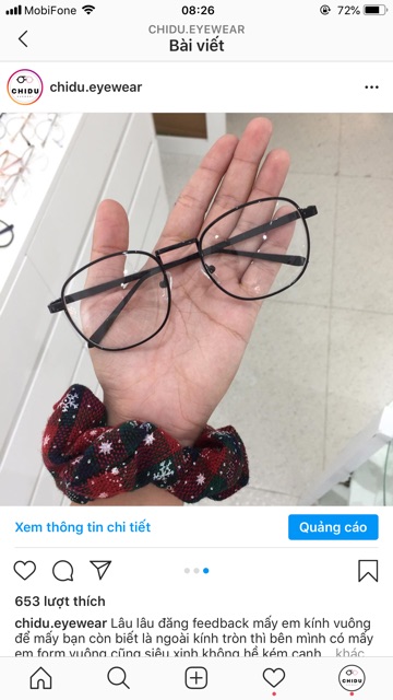 KÍNH VUÔNG KIM LOẠI 12