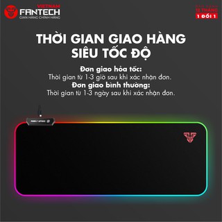 Đế lót di chuột đèn LED RGB 7 chế độ khác nhau Fantech MPR800s