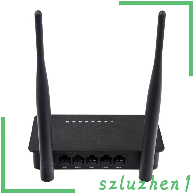 Bộ định tuyến Amplifer 300Mbps 2 ăng ten phích cắm chuẩn UK | WebRaoVat - webraovat.net.vn