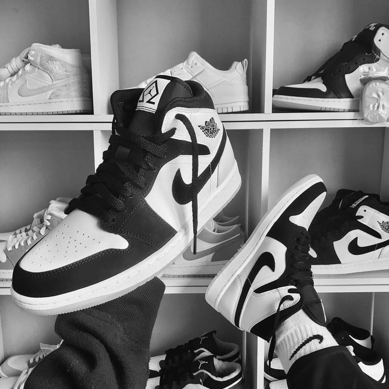 GIÀY THỂ THAO SNEAKER JORDAN 1 MID DIAMOND DN4321 100 / DH6933 100