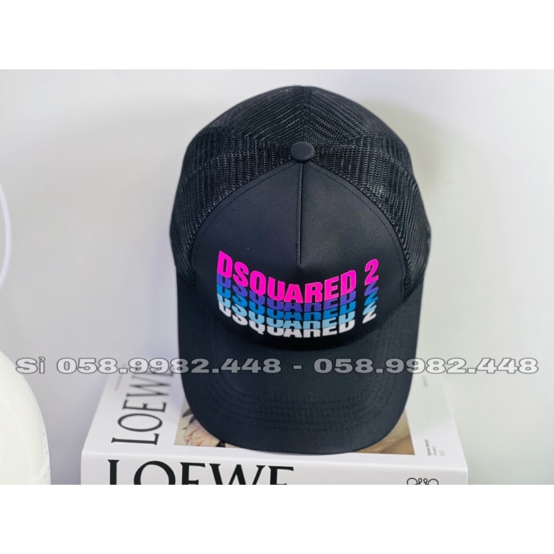 Nón Kết  Phối Lưới DSQUARED2 Thời Trang Xịn Nam Nữ - Mũ Lưới Bóng Chày Thoáng Mát