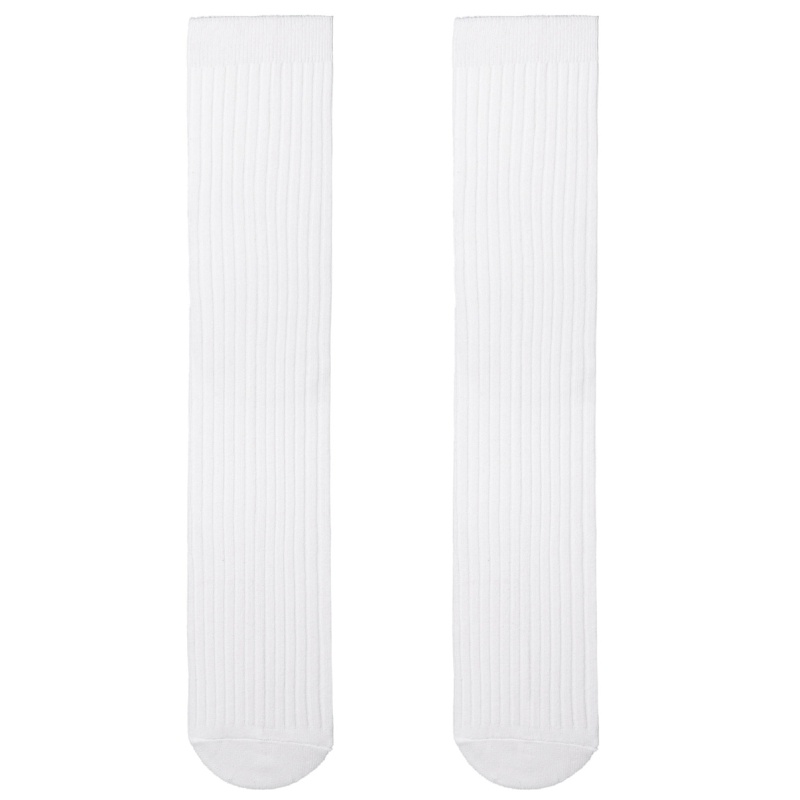 1 Đôi Tất Chân Cotton Màu Trơn Thời Trang Cho Nữ