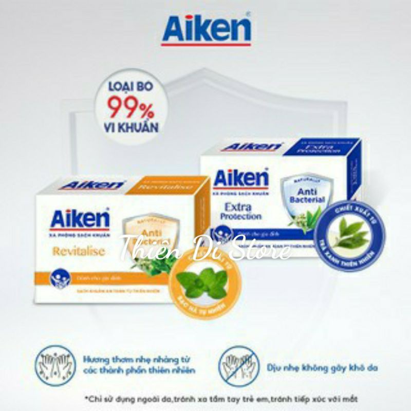 AIKEN_ XÀ BÔNG CỤC 90G