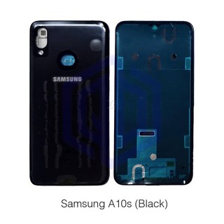 Bộ vỏ + khay sim samsung a10s / sm-a107f