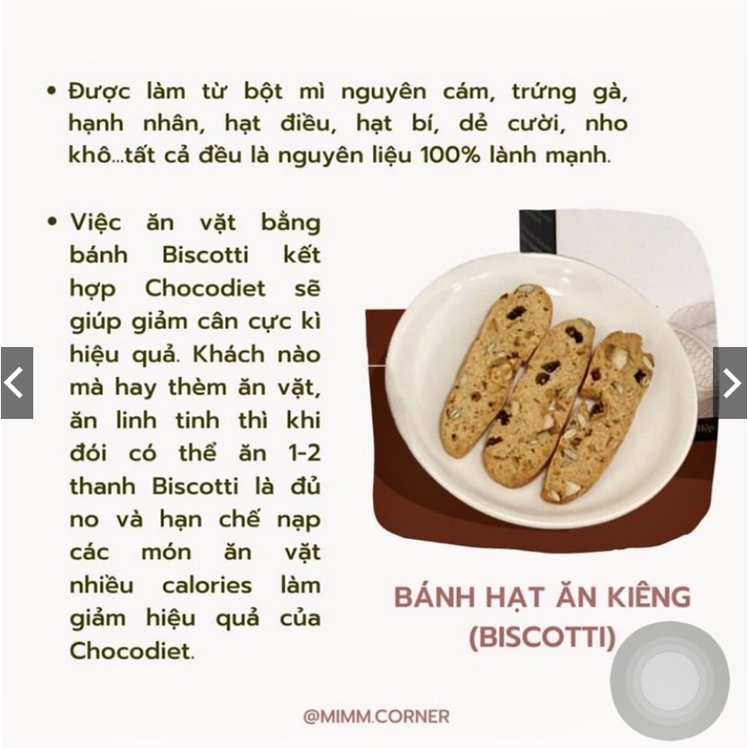 Bánh Hạt Ăn Kiêng by MIMM.CORNER | BigBuy360 - bigbuy360.vn