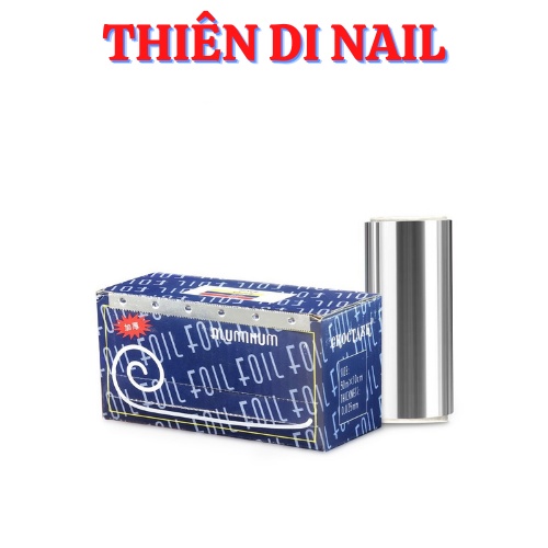 Cuộn giấy bạc ủ phá gel, giấy bạc tháo móng Thiên Di Nail