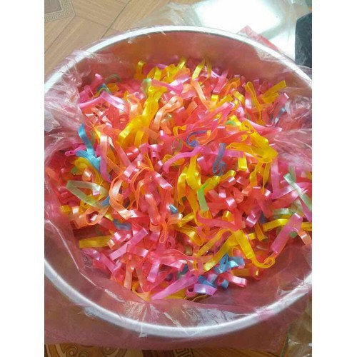 Bịch 1Kg Chun Buộc Tóc Các Màu
