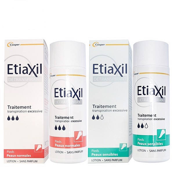 Xịt Khử mùi Etiaxil  giảm tiết mồ hôi chân, tay 100ml (xanh/đỏ)