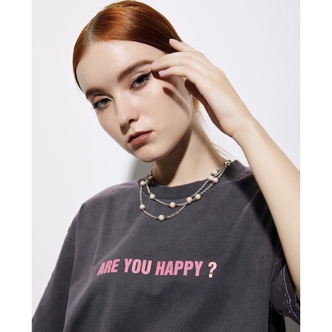 ÁO THUN UNISEX PHENOMENAL - ARE YOU HAPPY WASHED