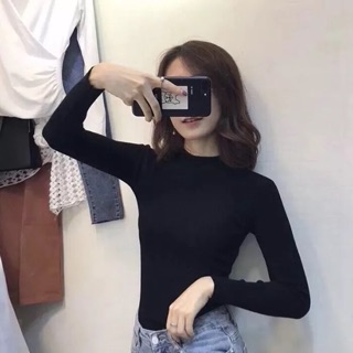 [Sale] Áo len trơn cổ 3 phân