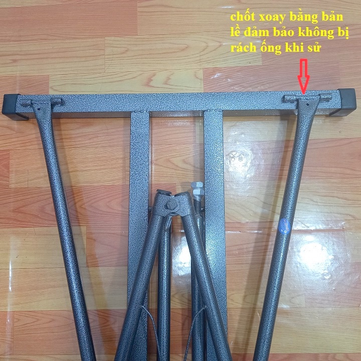 Khung võng vuông+Lưới võng loại Đại nằm cực kỳ an toàn đảm bảo không bị lật té