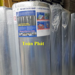 Một cuộn ( Rộng 1m5 x dài 40m ) Tấm cách nhiệt chống nóng màu bạc kẽm