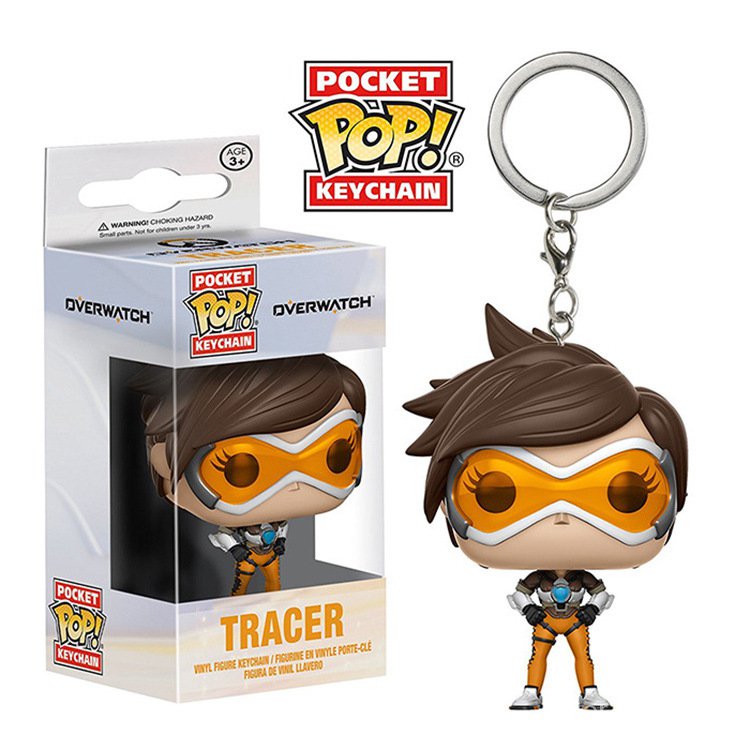 FUNKO Móc Khóa Hình Nhân Vật Overwatch Độc Đáo