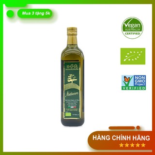 Dầu olive nguyên chất ép lạnh hữu cơ 750ml Sottolestelle Organic Olive Oil Xào, Nấu, Dùng Cho Bé Ăn Dặm