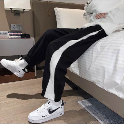 Quần Dài Ống Rộng Phong quần thể thao nam dài Cách Hàn Quốc quần jogger thể thao nam Thời Trang quần jogger nữ