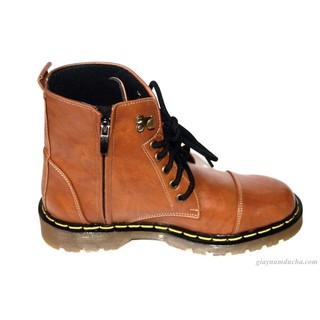Giày boot da bò thật. Bảo hành 12 tháng. MS:B45