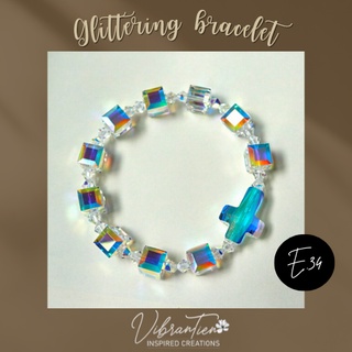 [Mã SKAMLTSM9 giảm 10% đơn 99K] Vòng tay pha lê Swarovski B.34