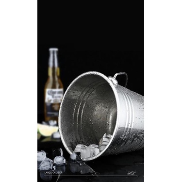 (HL)(MD) Xô đá Inox 1.5L - 2L - 2.5L Inox304 Decor | XÔ ĐÁ INOX CÓ QUAI