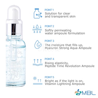 [Hàng mới về] Tinh chất chăm sóc da MBL PEPTIDE TIME REVOLUTION 30ml
