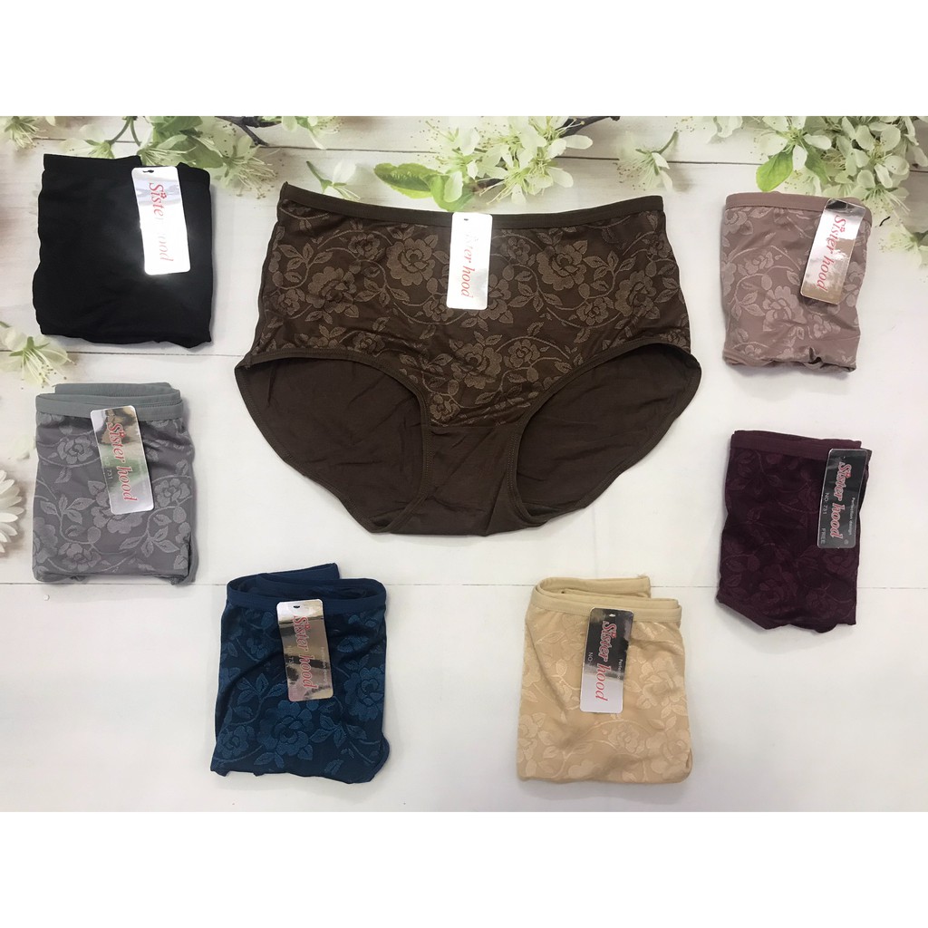 Quần lót nữ bigsize chất cotton cực nhẹ, quần lót cạp cao siêu mát Sisterhood 731, Leblurshop