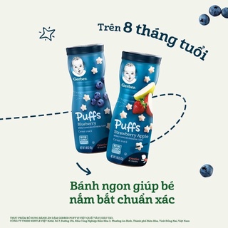 BÁNH SAO ĂN DẶM GERBER CHO BÉ