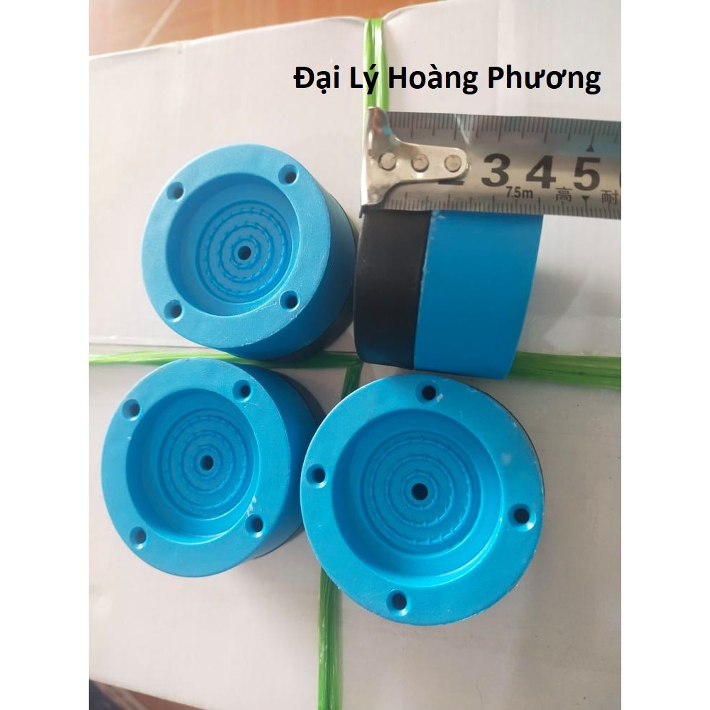 SÉT 4 CÁI ĐẾ KÊ CHÂN MÁY GIẶT CHỐNG RUNG SILICON CAO CẤP - BỘ 4 ĐẾ CHỐNG RUNG MÁY GIẶT- DỤNG CỤ BẢO VỆ MÁY GIẶT TIỆN LỢI