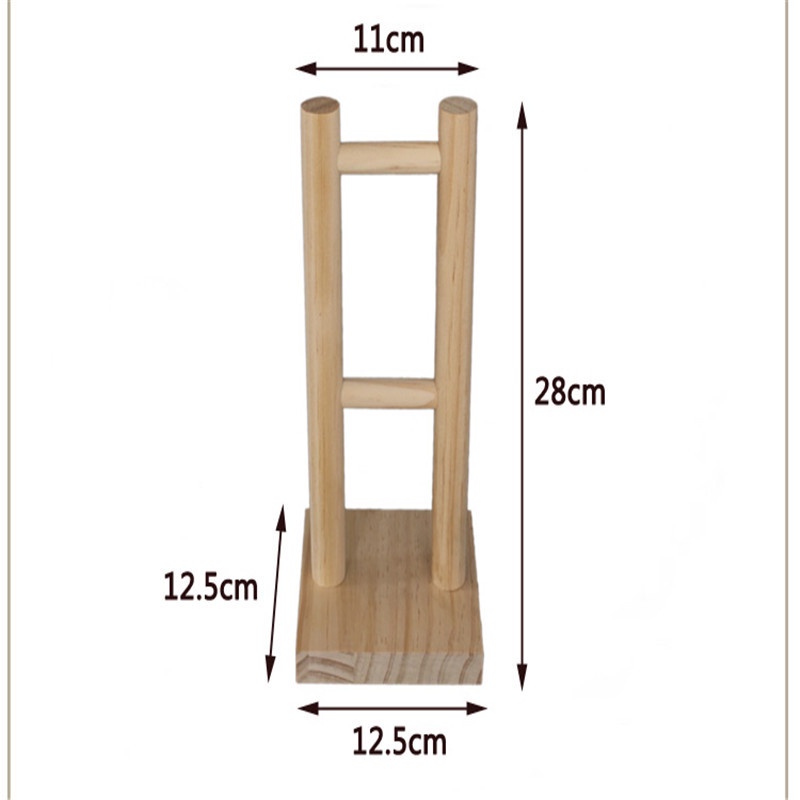 Giá đỡ tai nghe bằng gỗ