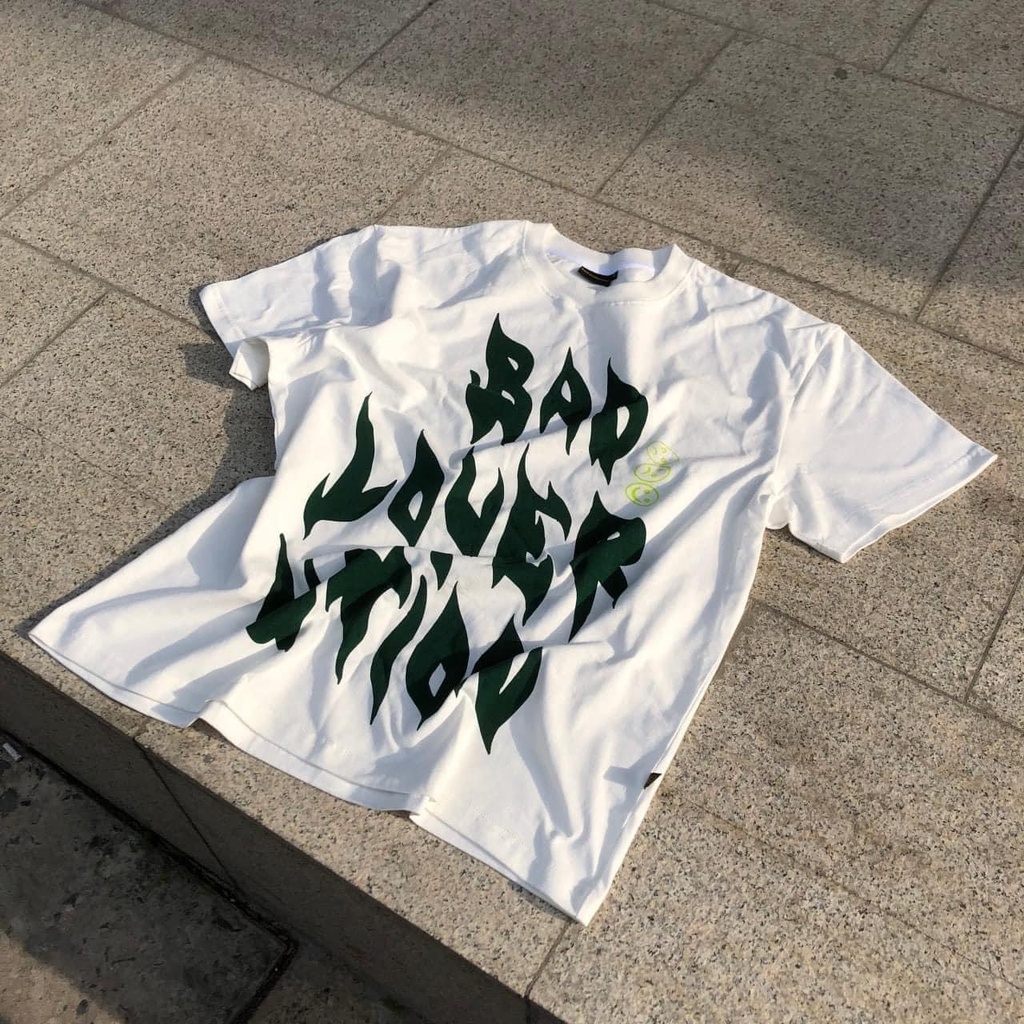 Áo Thun Nam Nữ Unisex Chữ Xanh Lá HOT TREND