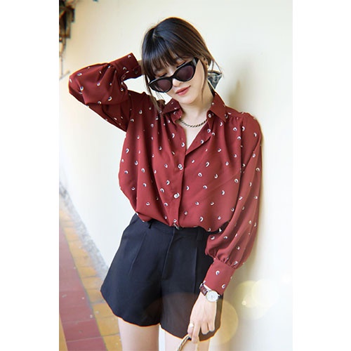 Áo sơ mi hoa form rộng, freesize 🌺 họa tiết hoa 🌺 bắt mắt, trẻ trung, MIKI SHIRT