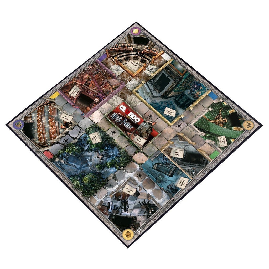 Board game cluedo trình thám tiếng anh hay, trò chơi cho nhóm 2-6 người chơi