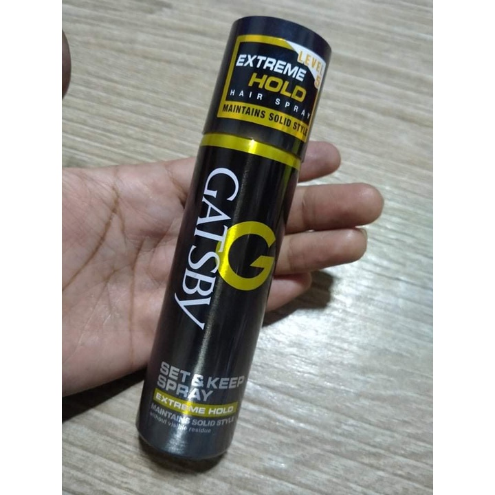 KEO XỊT TÓC CỨNG GATSBY SET & KEEP SPRAY EXTREME HOLD 66ML CHÍNH HÃNG - 11548