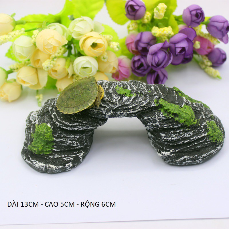 Mô hình cầu đá cho hồ thủy sinh